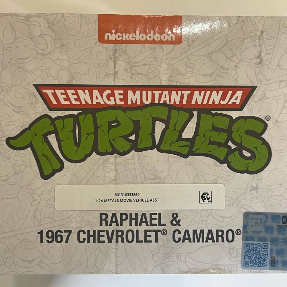 Teenage Mutant Ninja Turtles Raphael & 1967 Chevrolet Camar - Picture 5 of 5